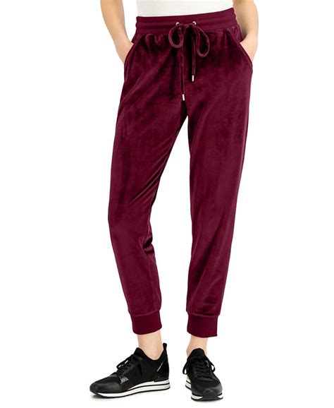 Michael Michael Kors Velour Jogger Pants 